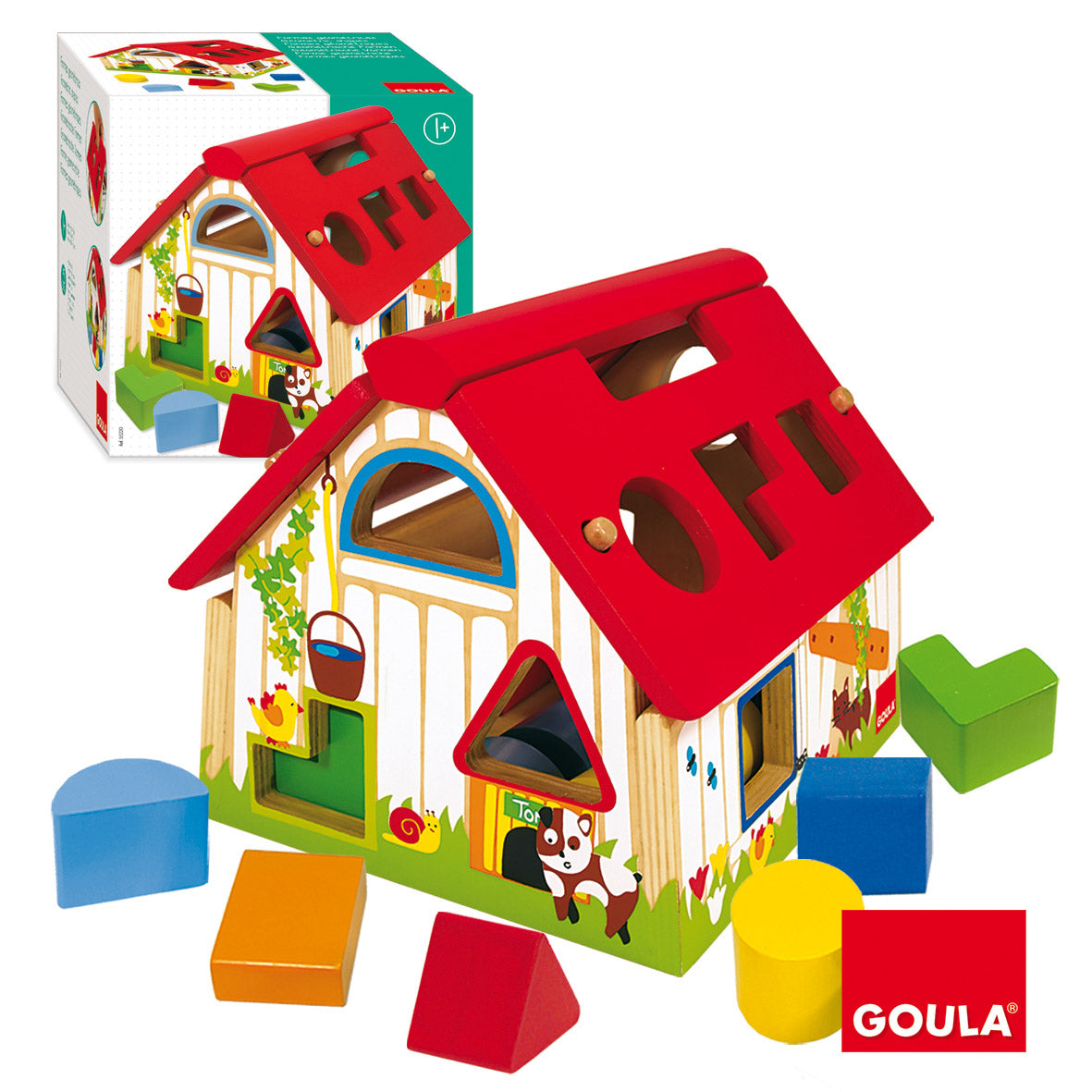GOULA - Quinta com Encaixes de Formas Geométricas