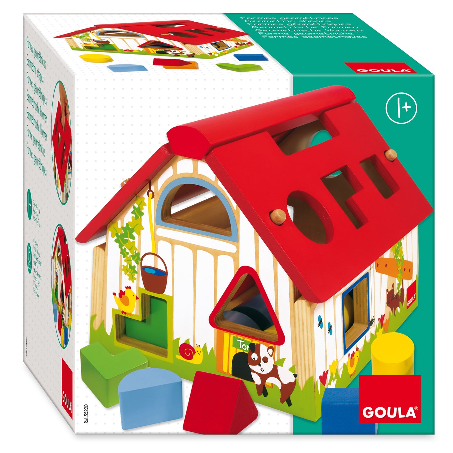 GOULA - Quinta com Encaixes de Formas Geométricas