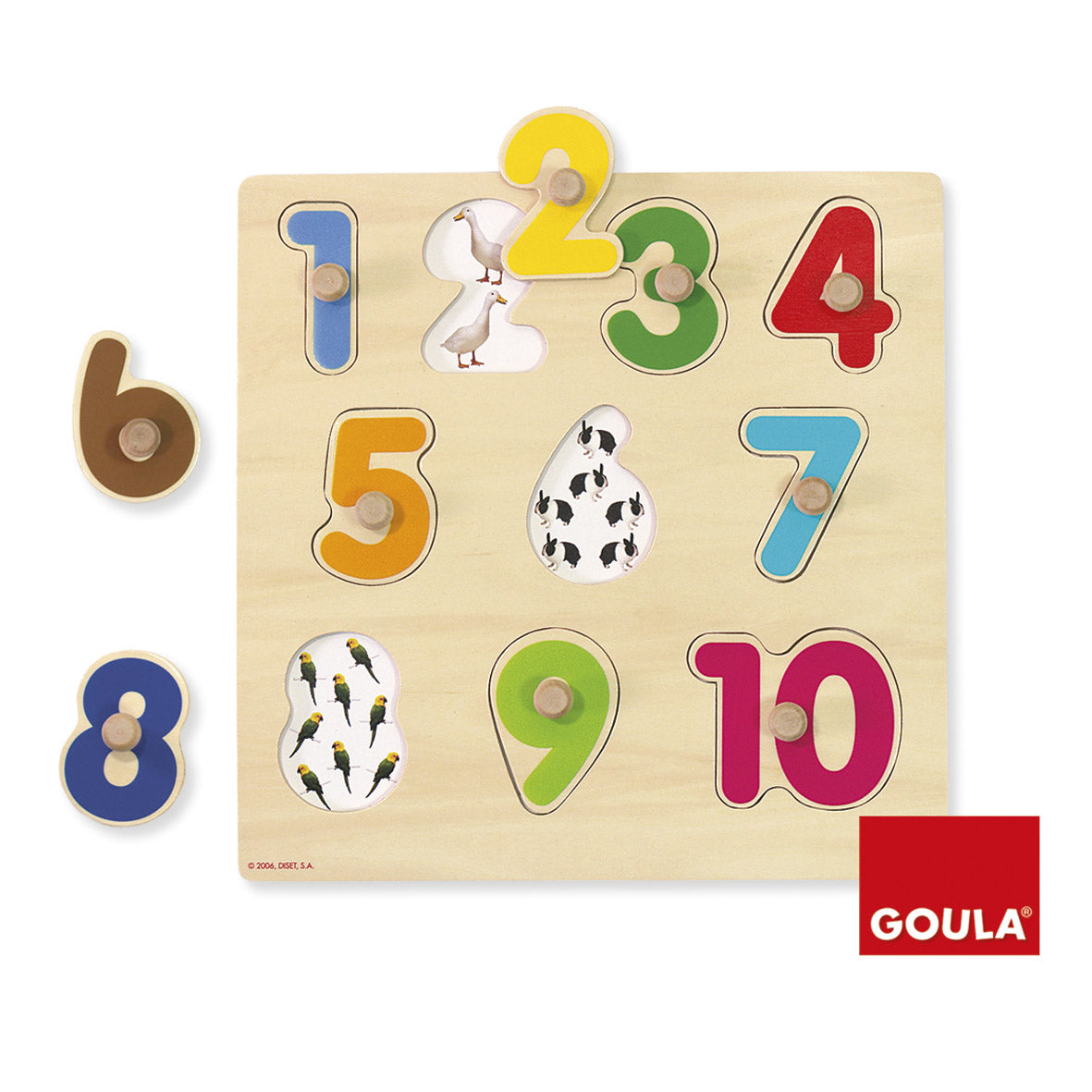 GOULA - Puzzle de Números