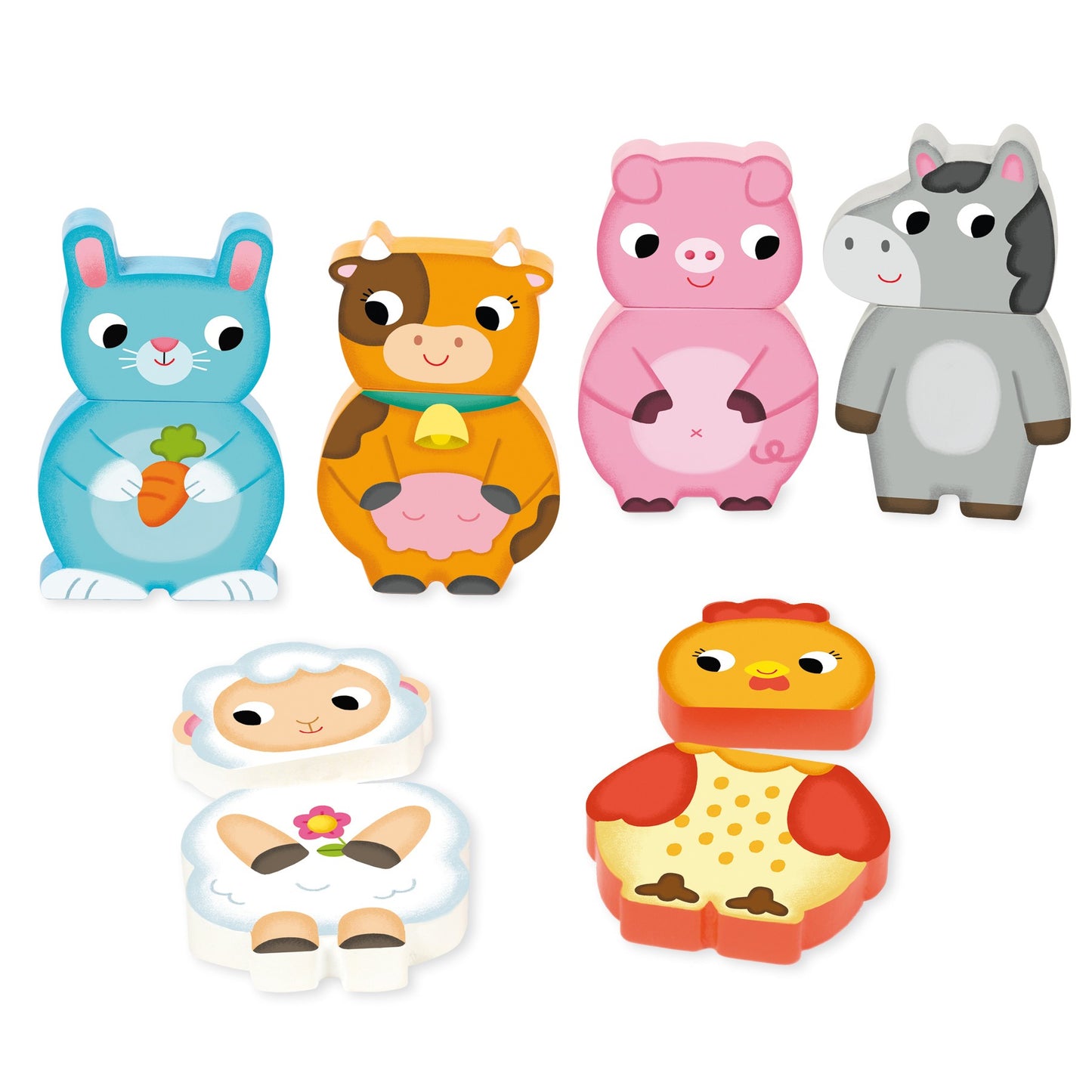 GOULA - Puzzle Magnético Animais da Quinta