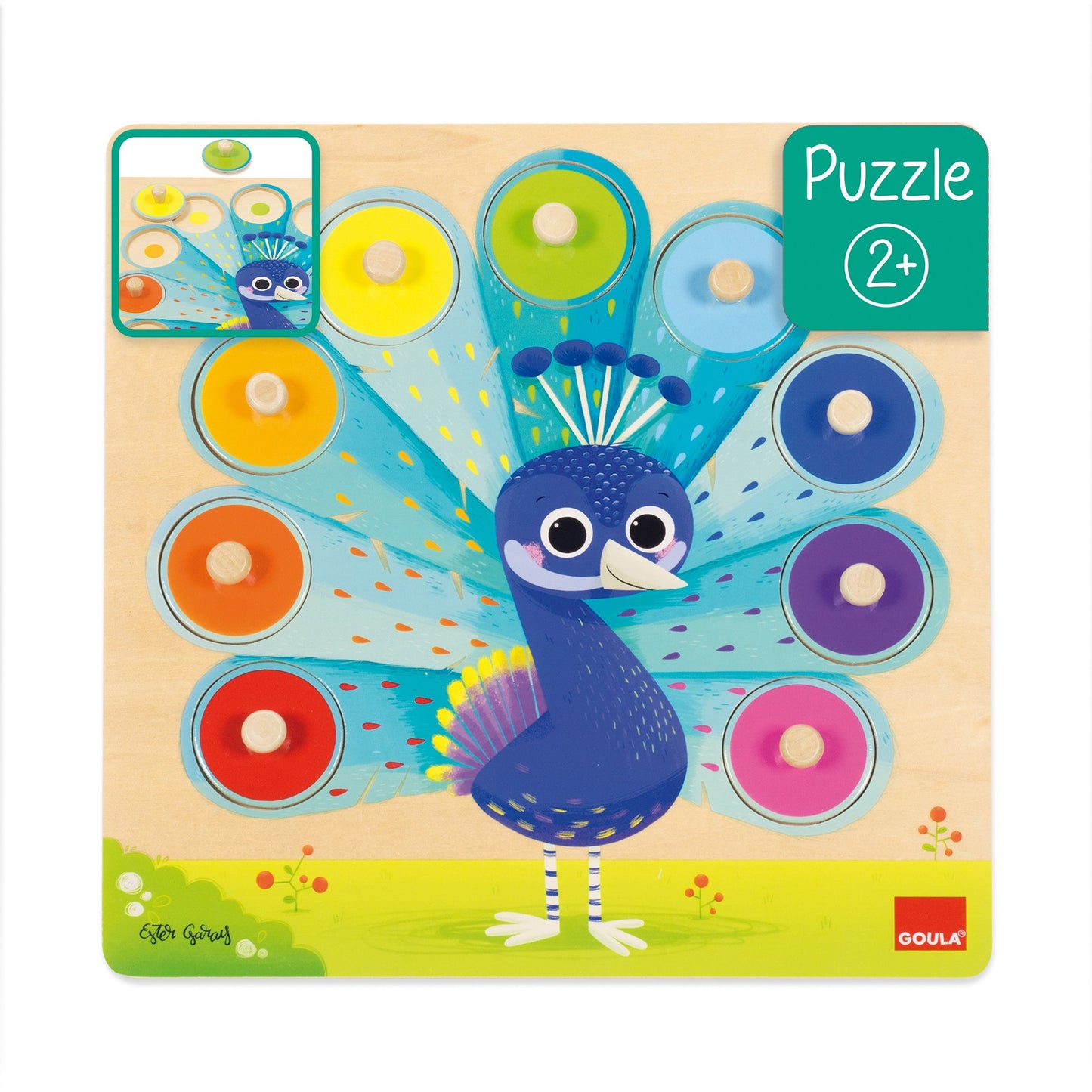 GOULA - Puzzle de Pavão