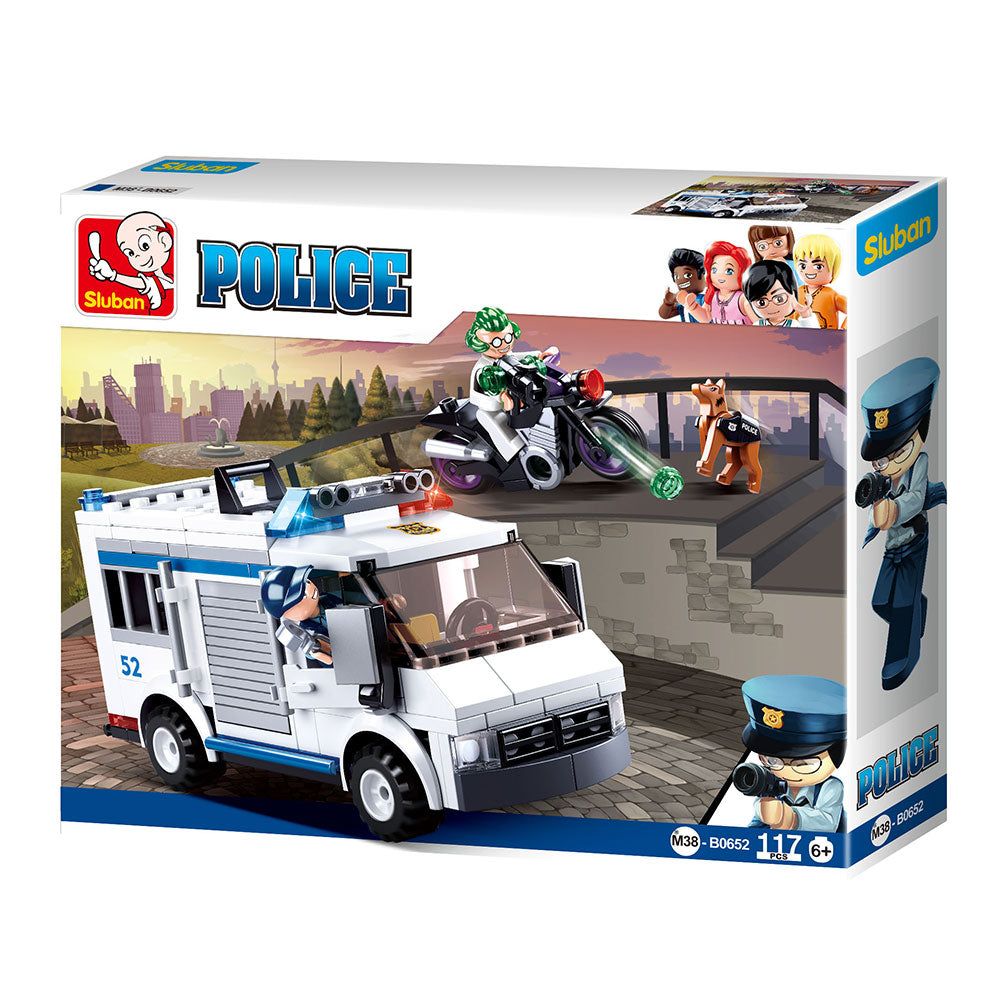 POLICE II SET PATRULHA CIDADE 117 PCS