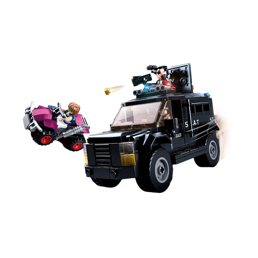 POLICE II SET PATRULHA SWAT 290 PCS
