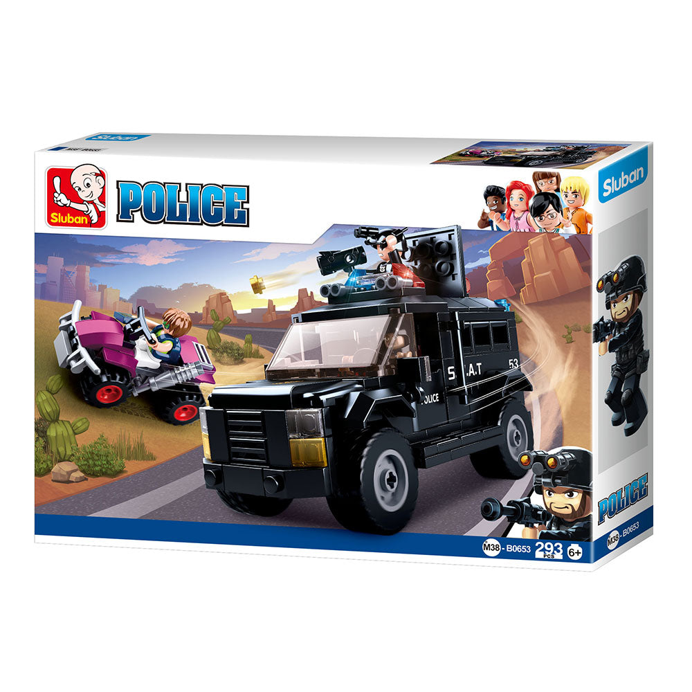 POLICE II SET PATRULHA SWAT 290 PCS