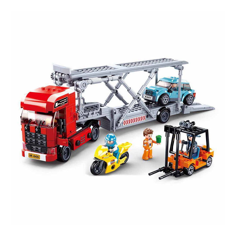 TOWN CAMIÃO TRANSPORTE CARROS 542 PCS