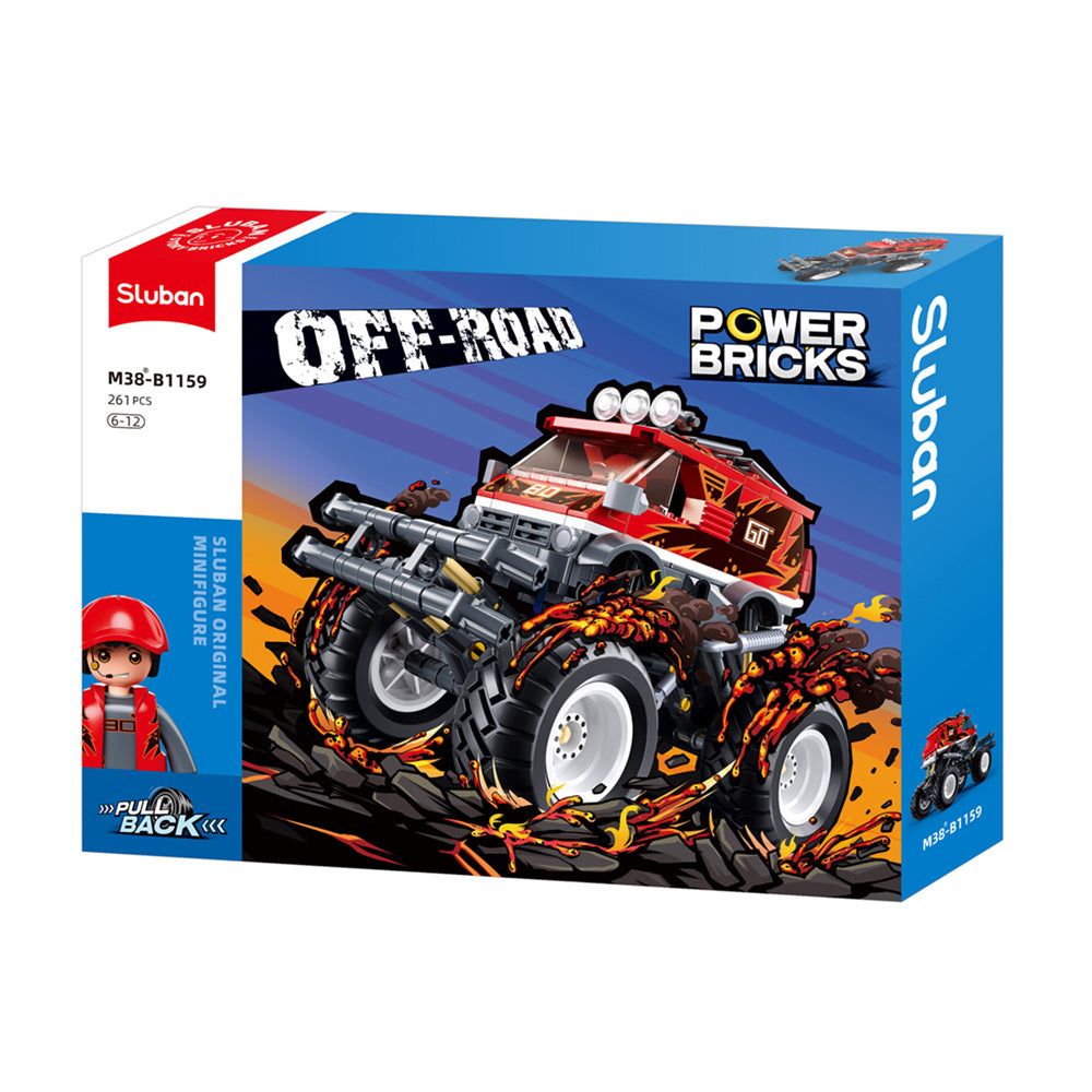 POWER BRICKS OFF ROAD GO 261 PCS