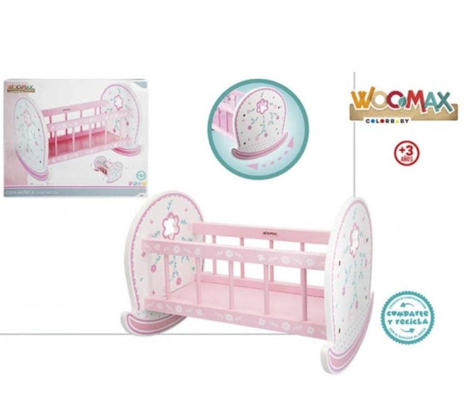 LA NIÑA - Cama de Boneca Madeira